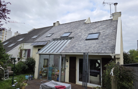 Décapage traitement anti-mousse plus résine travaux réalisés Rennes 